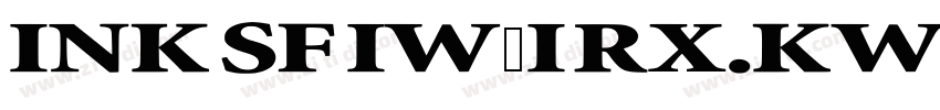 ink sf iw=i rx.kwi dwAw字体转换